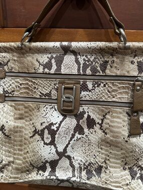 Snake-Print Bag Y2K bag